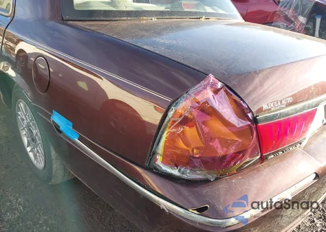 2001 Mercury Grand Marquis Gs из США, поврежденный, VIN 2MEFM74W41X660632